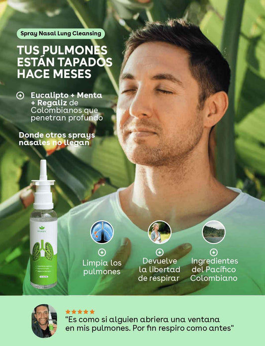 LIMPIA PULMON - LUNG SPRAY PULMONAR HERBAL